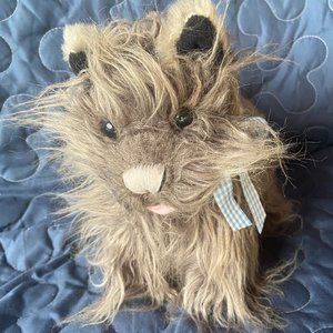 Rubies Costume Wizard of Oz Toto Dog Terrier Plush Stuffed Animal Blue Bow